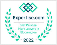 Award | Best Personal Injury Lawyers In Bloomington 2022 Badge from Expertise.com